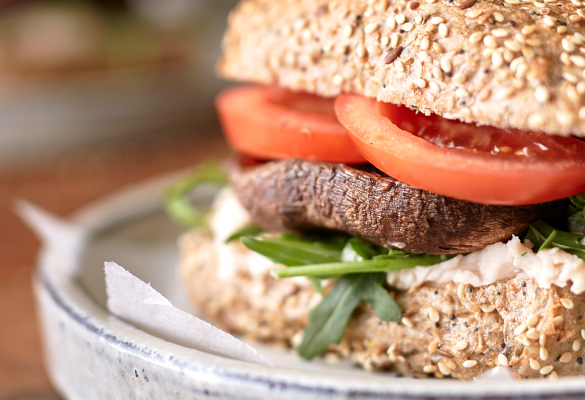 Portobello Mushroom Burger