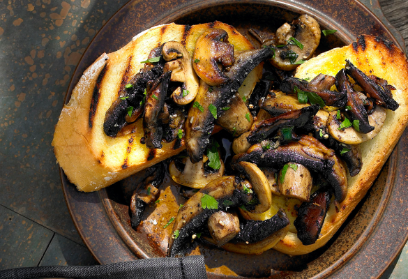 Mushroom Bruschetta