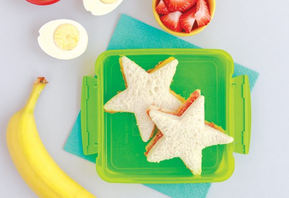 Higher Fibre Star Sandwiches