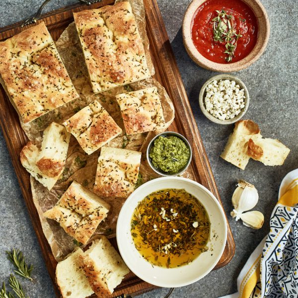 Focaccia Dippers