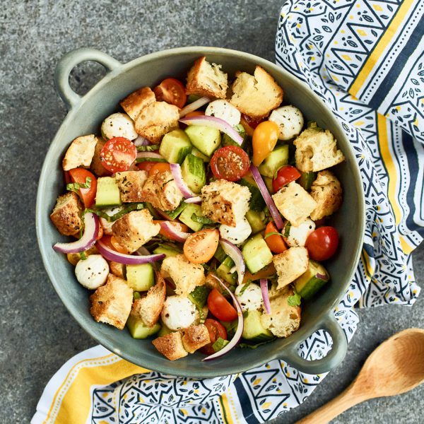 Panzanella Salad with Focaccia