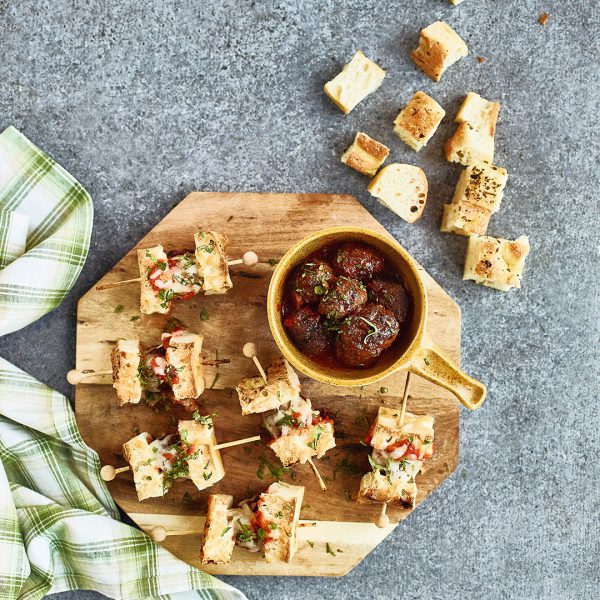 Focaccia Meatball Sliders