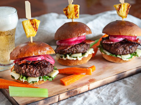 Pineapple Teriyaki Burgers - 850