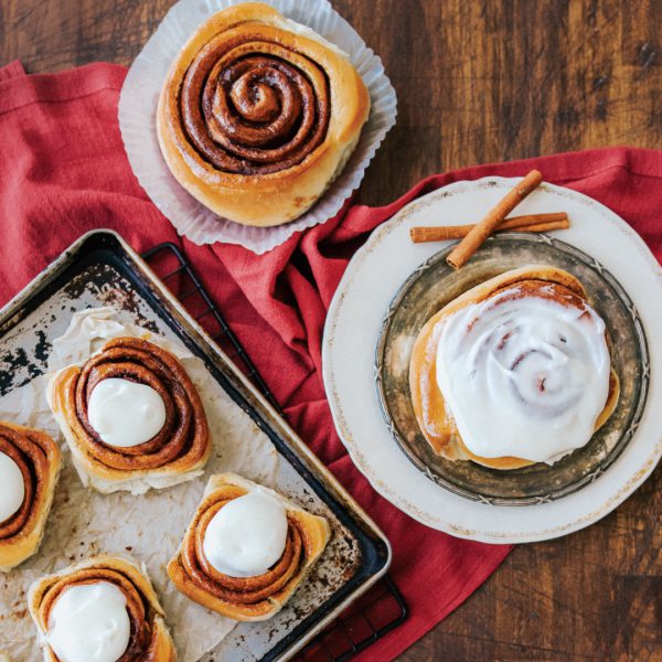 Cinnamon Buns with Icing - 1080