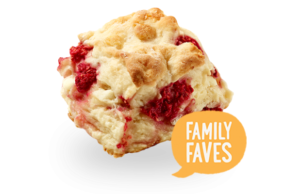 Berry & White Chocolate Scone