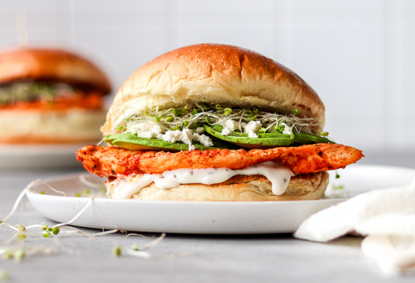 Buffalo Chicken Burger